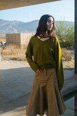 Lavender The Naomi Sweater Sweater