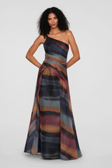Daniela | One Shoulder Sleeveless Gown