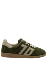 Mohair Sneaker | Forest Beige