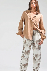 Lavender The Cowgirl Cozy Pants Pant