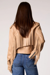 Lavender The Way She Moves Unreal Leather Jacket Jacket