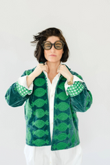 Lavender Sgt. Pepper Crew | Green Onions Jacket