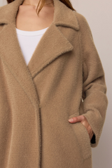 Dim Gray Crosby Cocoon Coat Coats & Jackets