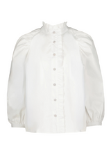 Lavender Sisley Poplin Blouse Blouse