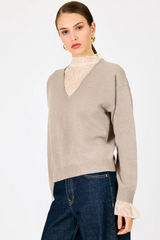 White Smoke Valentina Sweater Sweater