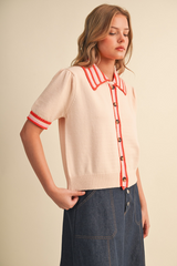 Bisque The Saturday Cardigan Cardigan