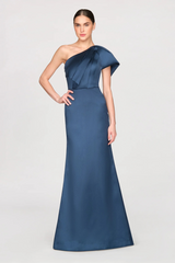 Cathy | One Shoulder Bow Dress