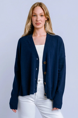 Light Gray Wagner Cardigan Cardigan