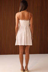 Ellie Mini Dress in Palms