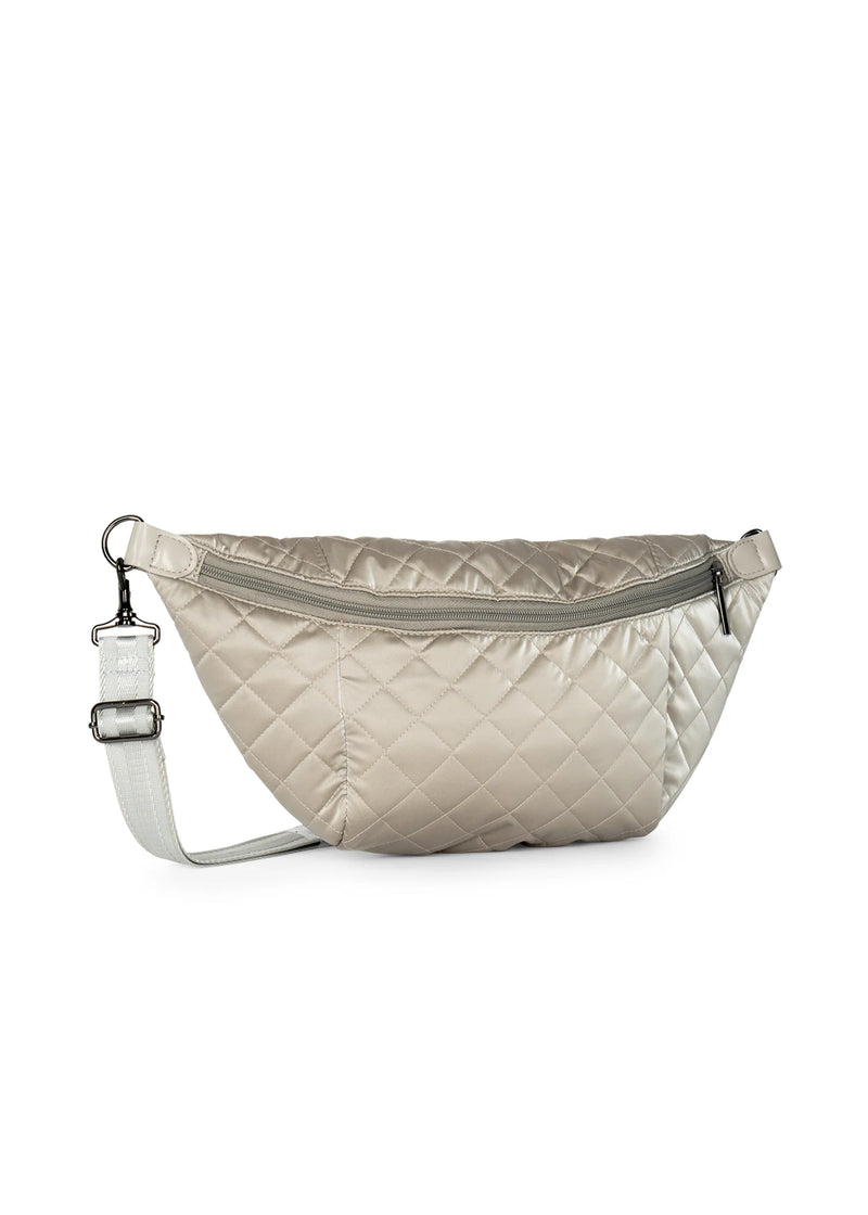 Gray Emily Sling Bag Handbags