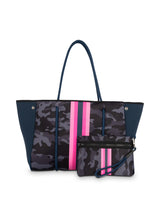 Dark Slate Gray Greyson Epic Neoprene Tote Handbags