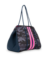 Dark Slate Gray Greyson Epic Neoprene Tote Handbags