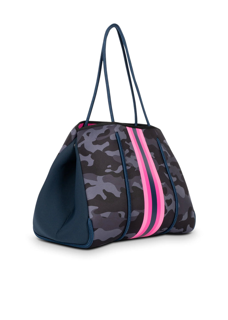 Dark Slate Gray Greyson Epic Neoprene Tote Handbags