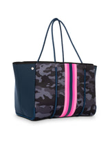 Dark Slate Gray Greyson Epic Neoprene Tote Handbags