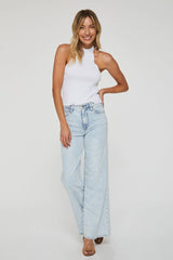 Light Gray Evie Top Shirts & Tops