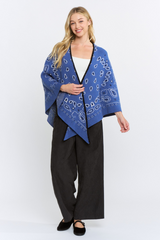 Lavender Bandana Baby Kimono Cardigan Cardigan