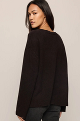 Black Cozy Moment Cardigan Cardigan
