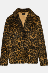 Lavender Madley Jacket in Cheetah Print Jacket