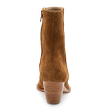 Saddle Brown Caty Suede Boot Bootie