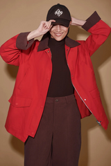 Dark Slate Gray Rylan Mid Length Jacket Jacket
