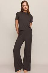 Dark Slate Gray Just Right Rib Tee Tee