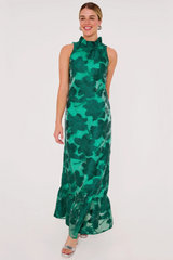 Lavender Camille Gown Emerald Azalea Organza Maxi Dress