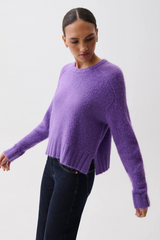 Lavender Adina Knit Sweater Sweater