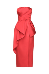 Dorothea | Draped Bow Dress