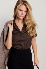 Black The Short Sleeve Shirt Shirt