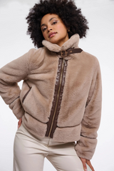 Lavender Lambra Jacket Coats & Jackets