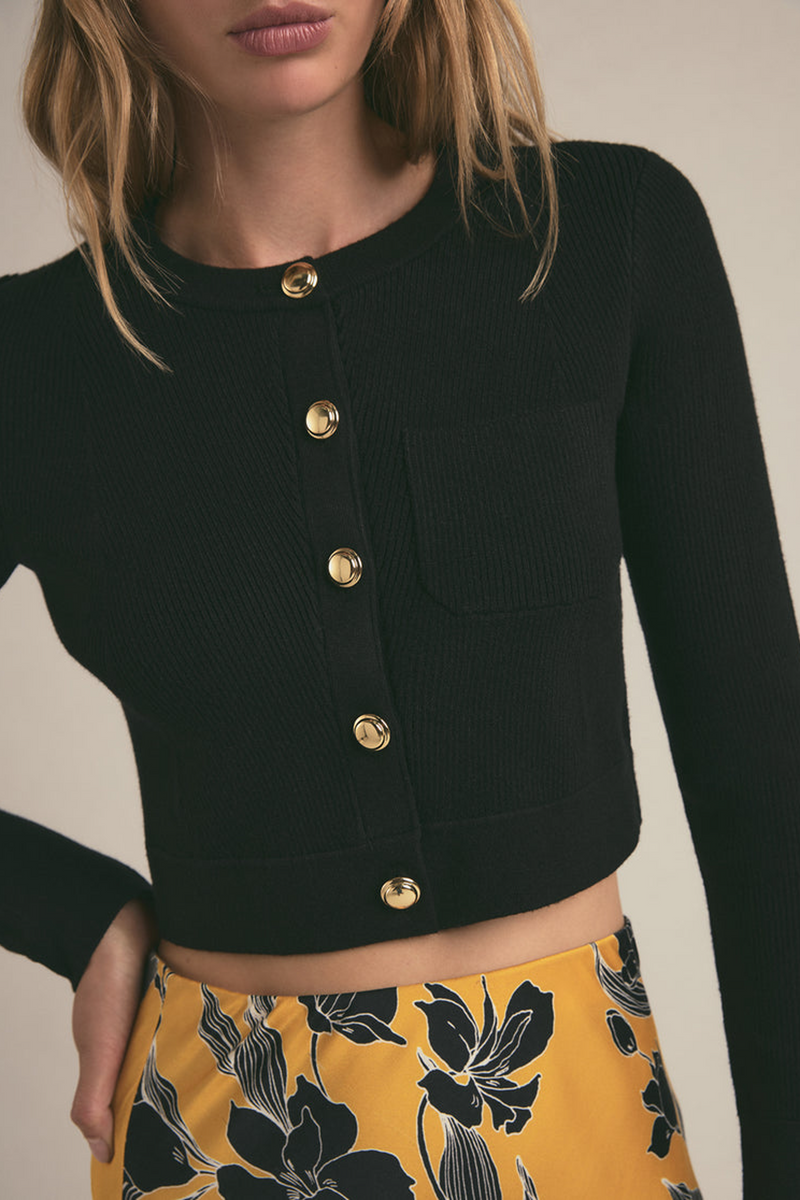 Dark Slate Gray The Quinn Cardigan Cardigan