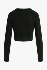 Black The Quinn Cardigan Cardigan