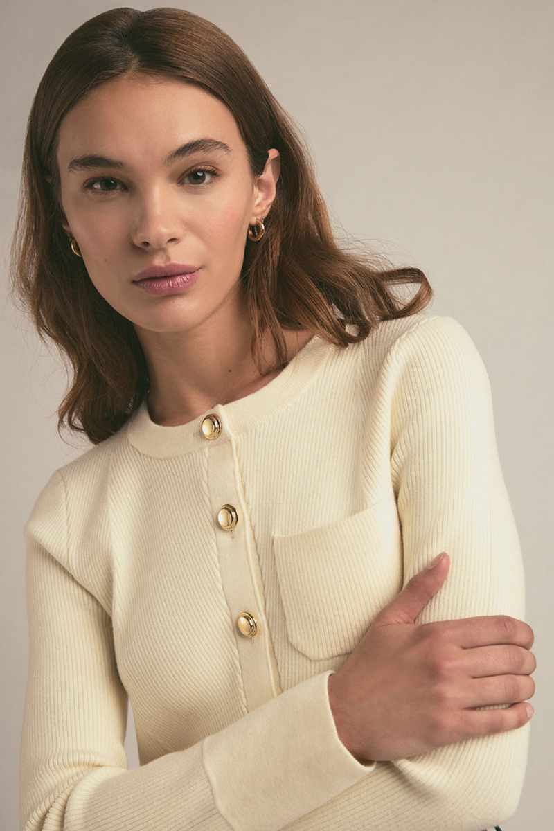 Tan The Quinn Cardigan Cardigan