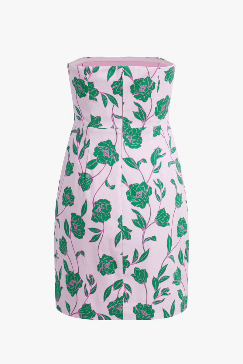 Lavender The Willow Dress in Wisteria Field Floral Mini Dress