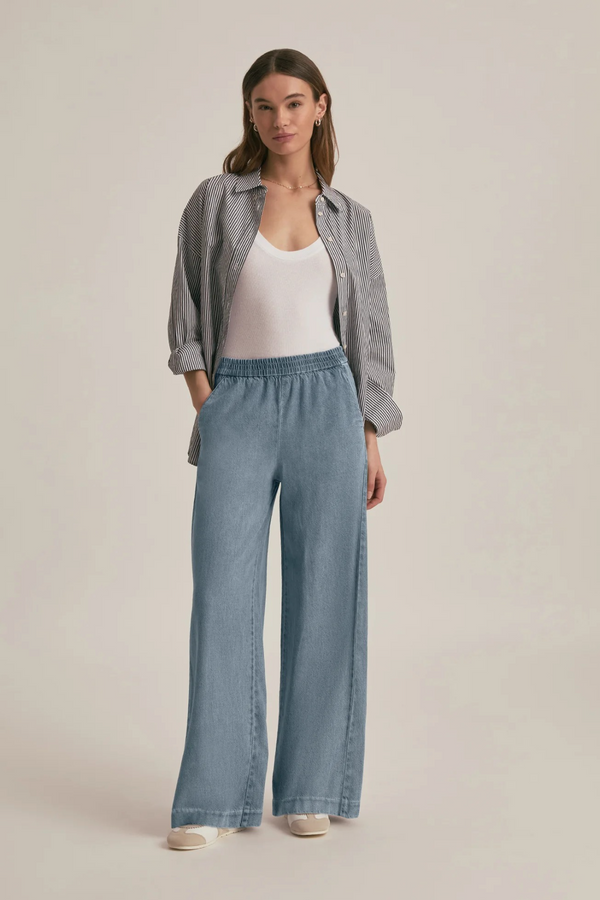 Gray The Malibu Wide Leg in Coronado Pant