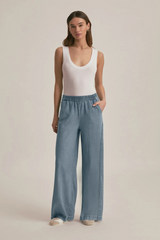 Gray The Malibu Wide Leg in Coronado Pant