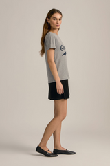 Gray Go Sports Tee Tee
