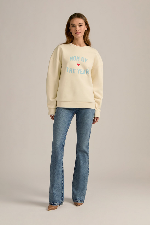 Gray Mom Of The Year Sweatshirt Sweater