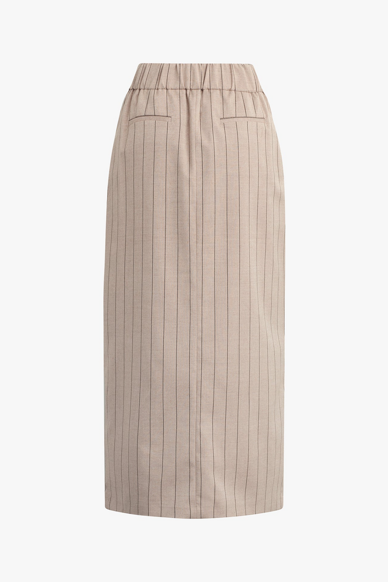 White Smoke The Meyer Skirt Midi Skirt