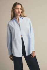 Gray The Zip It Shirt Top
