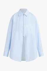 Lavender The Zip It Shirt Top