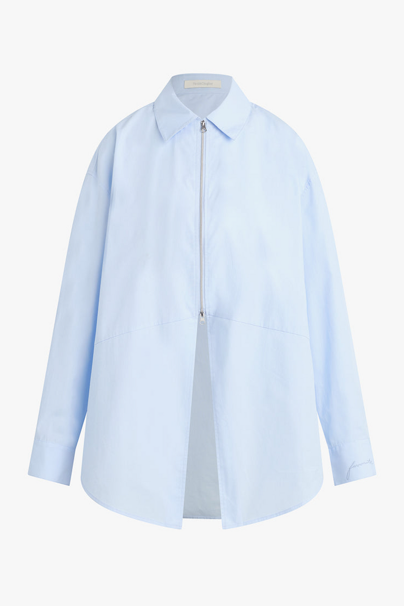 Lavender The Zip It Shirt Top