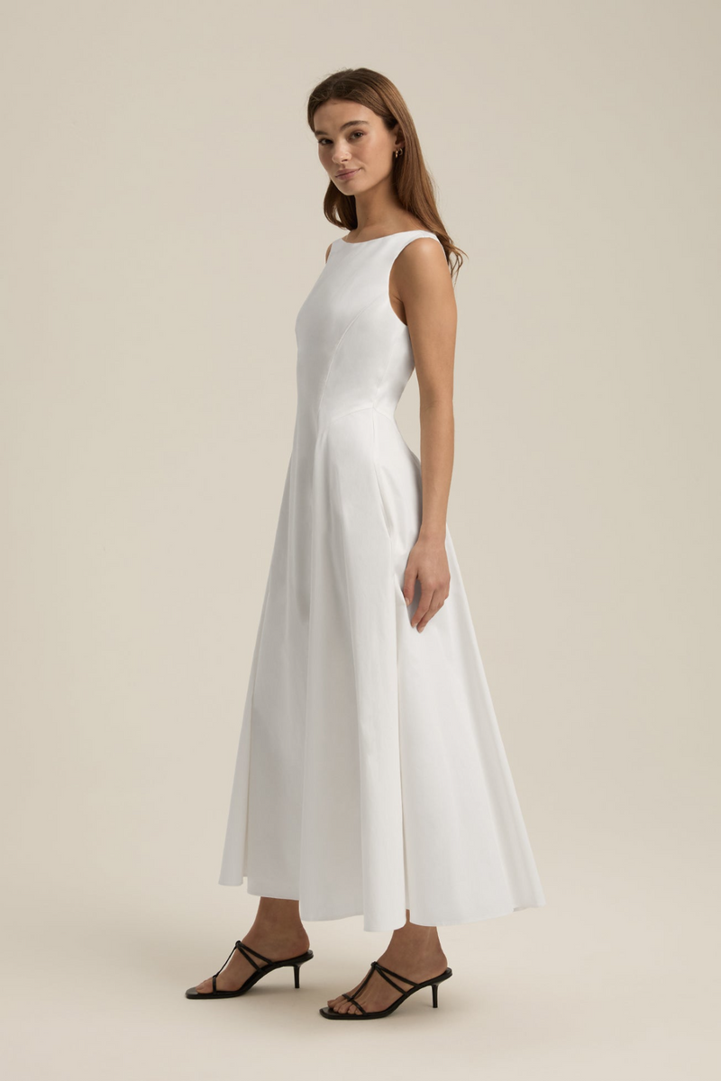 Light Gray The Catherine Dress Maxi Dress