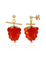 Firebrick Fruit Earring Earrings
