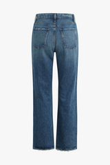 White Smoke The Otto High Rise Boyfriend Ankle | Havana Jeans