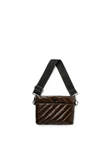 Black Diagonal Bum Bag 2.0 Purse