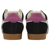 Black Elan Sneaker | Black/Off White/Fucshia Sneaker