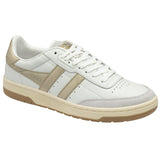 Light Gray Falcon Mirror Sneakers | White/Gold Sneaker