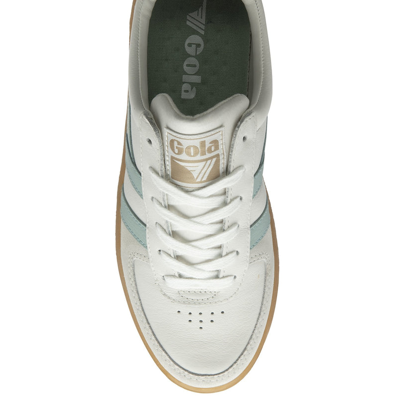 Grandslam Elite Sneaker | White/Surf/Everygreen/Gum