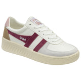 Light Gray Grandslam Trident Sneakers | White/Cerise/Chalk Pink Sneaker